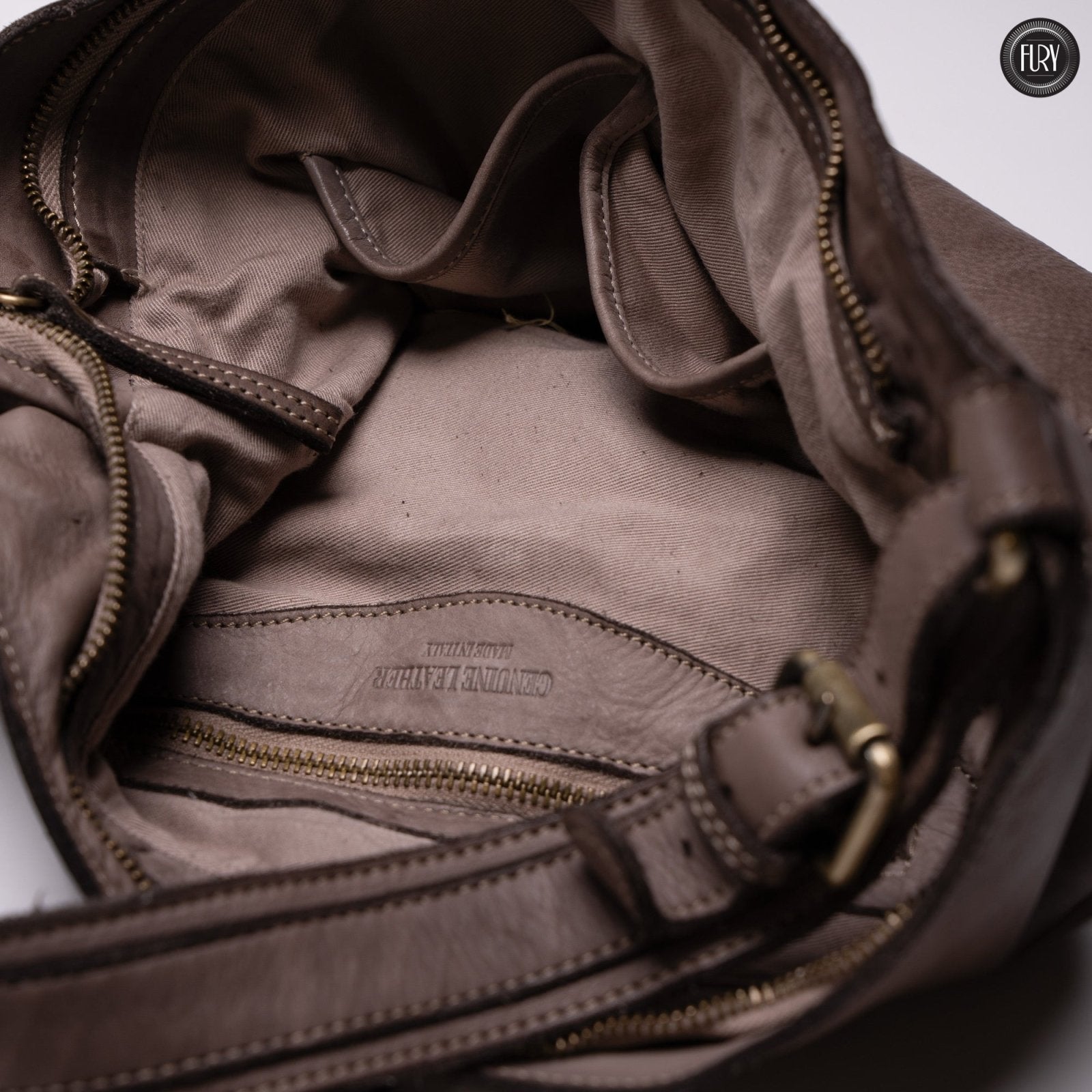 Borsa Sandy in pelle - Fury