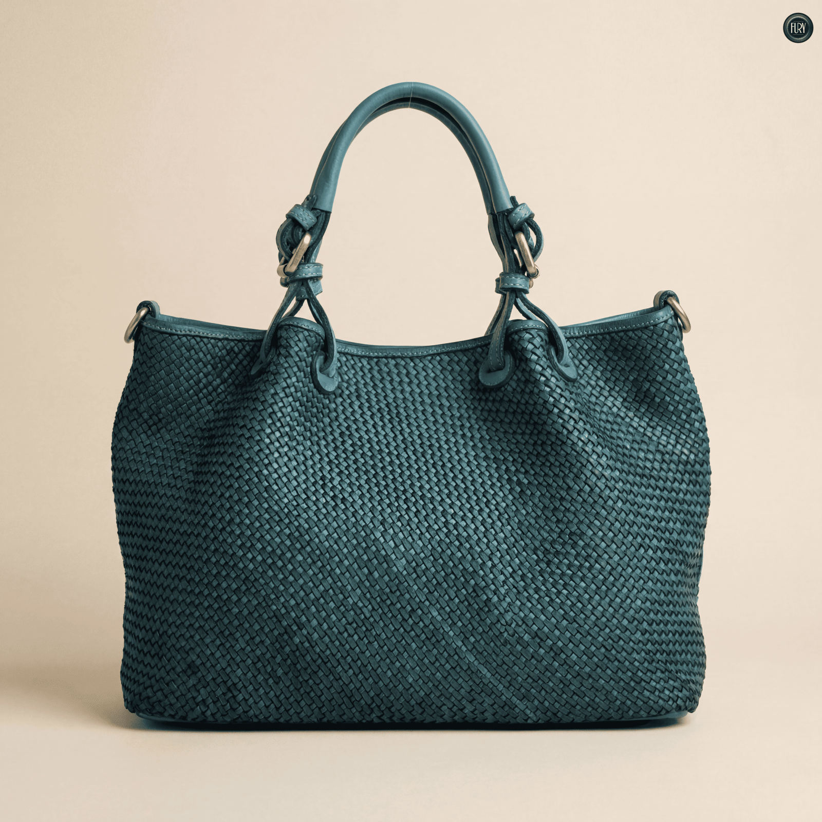 Borsa Talia in pelle intrecciata - Fury