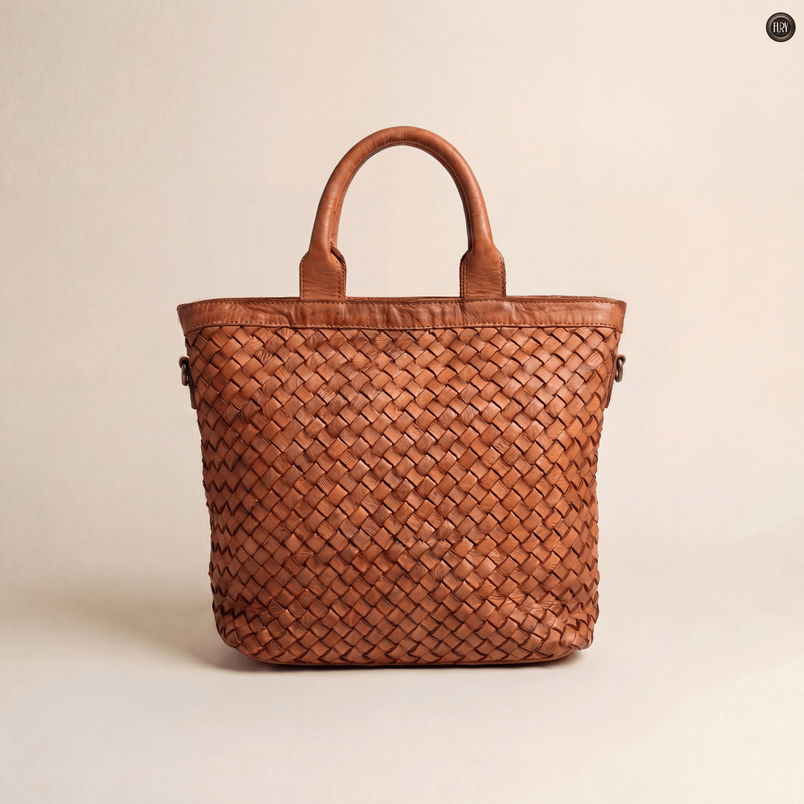 Borsa Virginia in pelle intrecciata - Fury