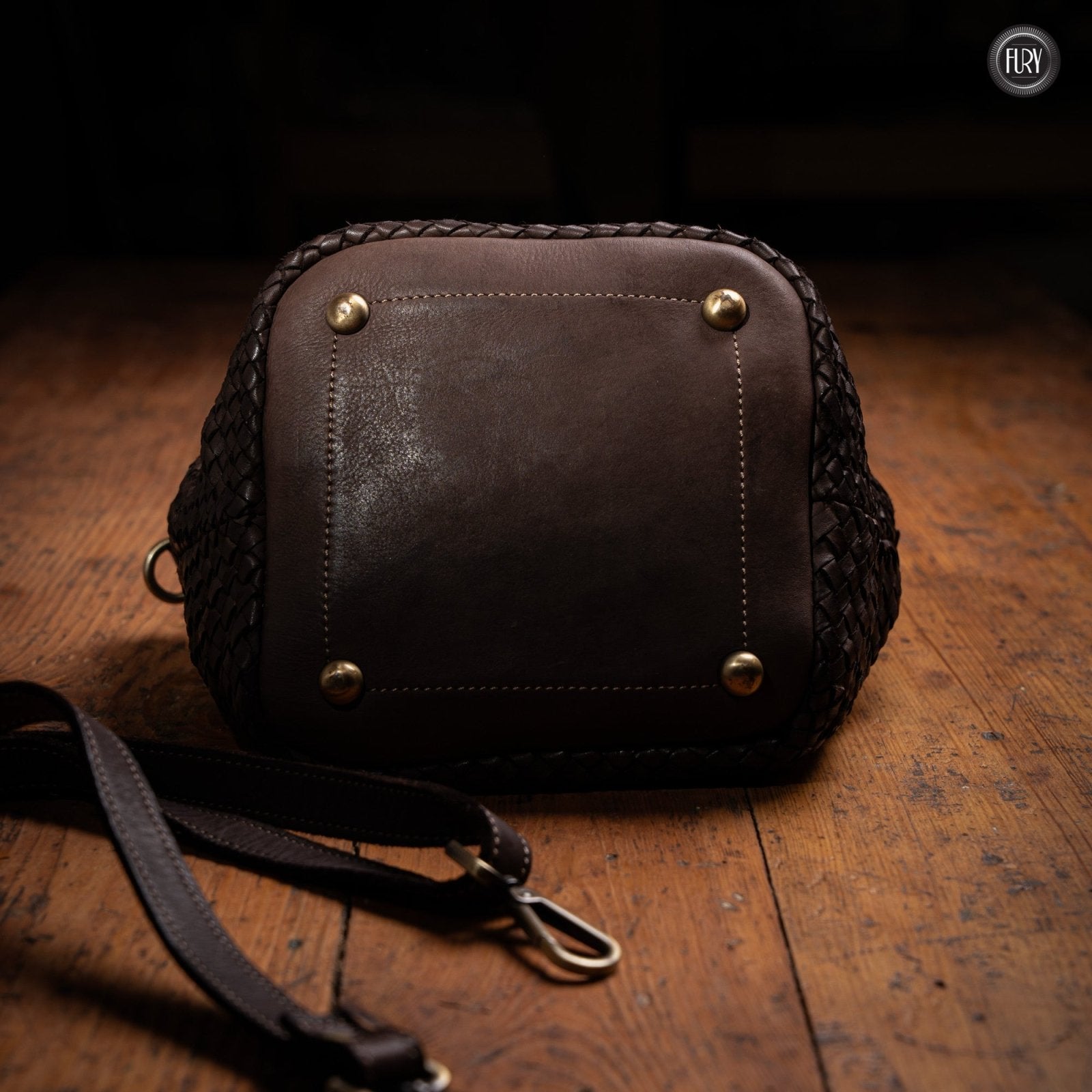 Borsetta Alba in pelle intrecciata - Fury