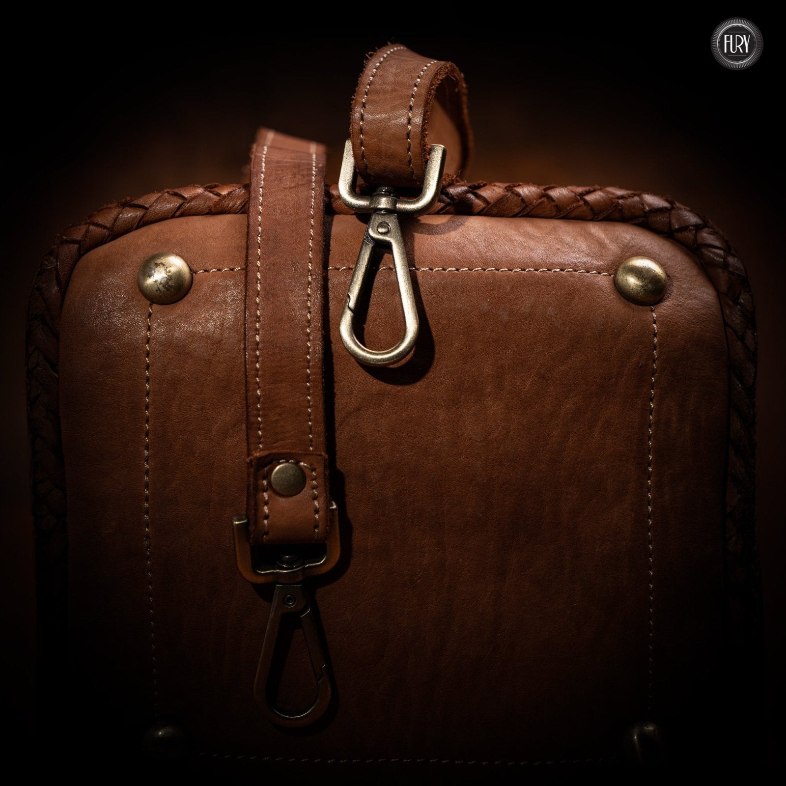 Borsetta Alba in pelle intrecciata - Fury