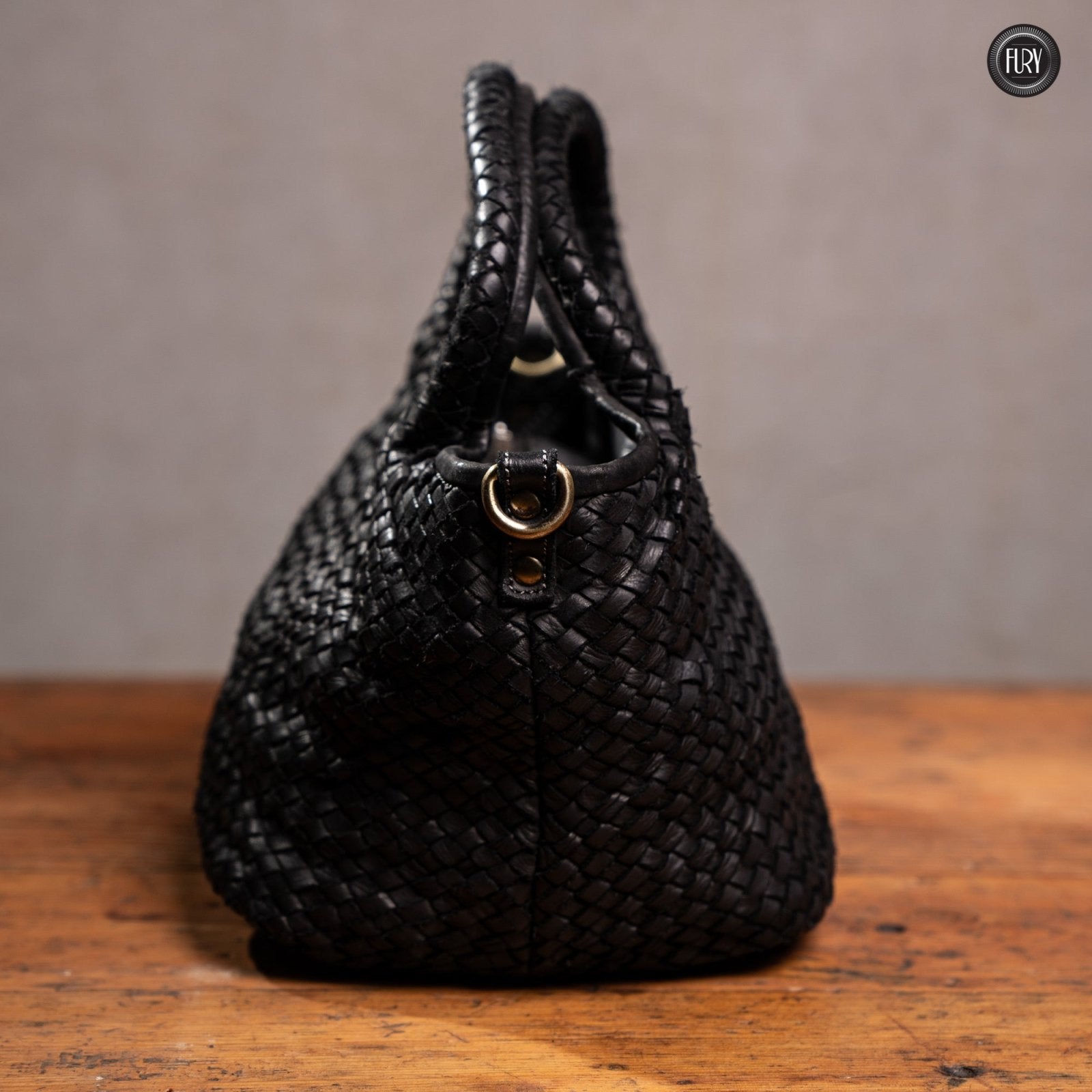 Borsetta Alba in pelle intrecciata - Fury