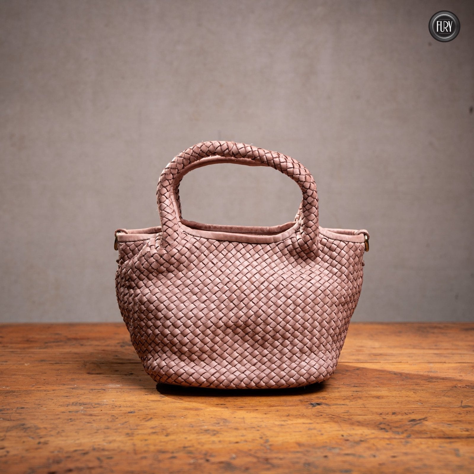 Borsetta Alba in pelle intrecciata - Fury