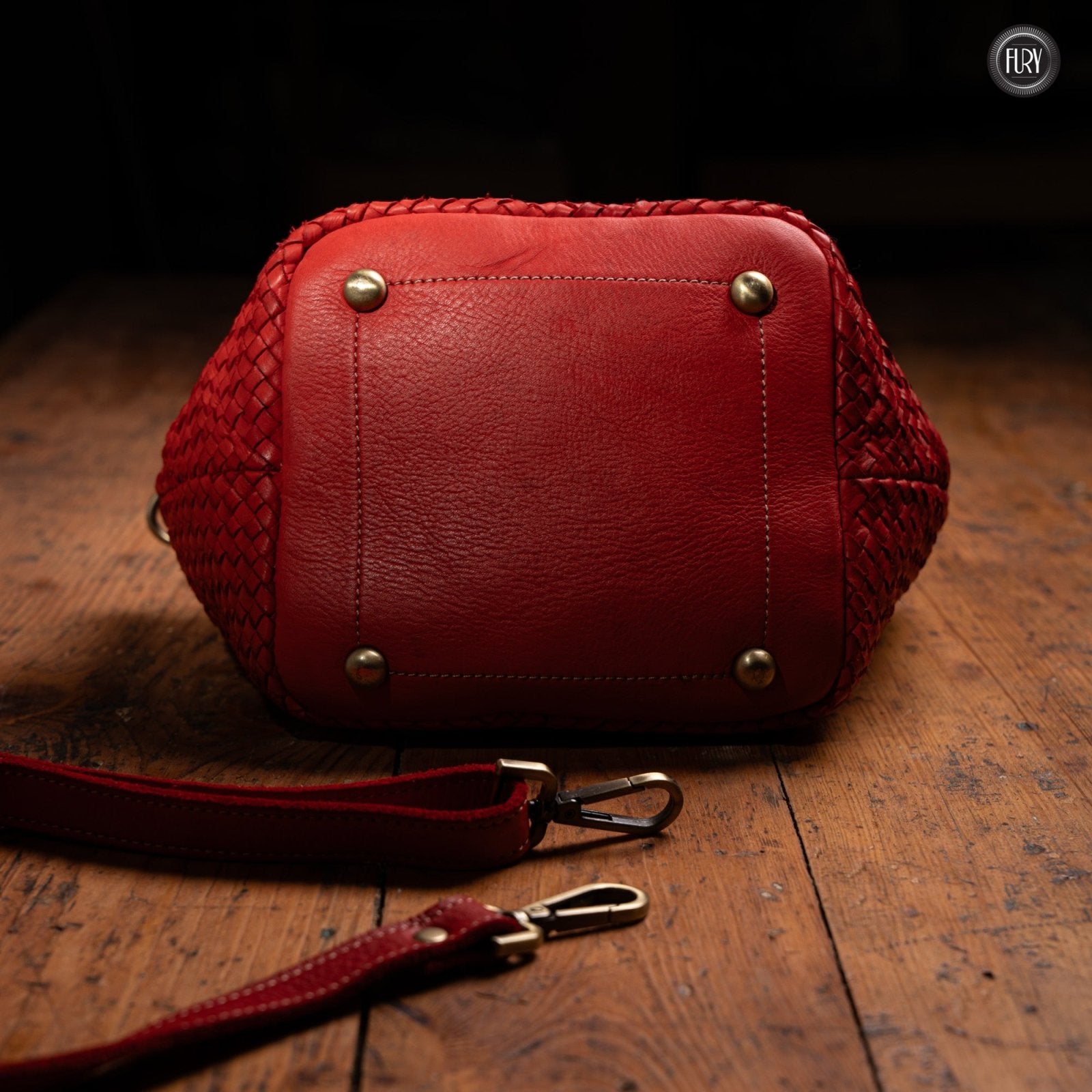 Borsetta Alba in pelle intrecciata - Fury