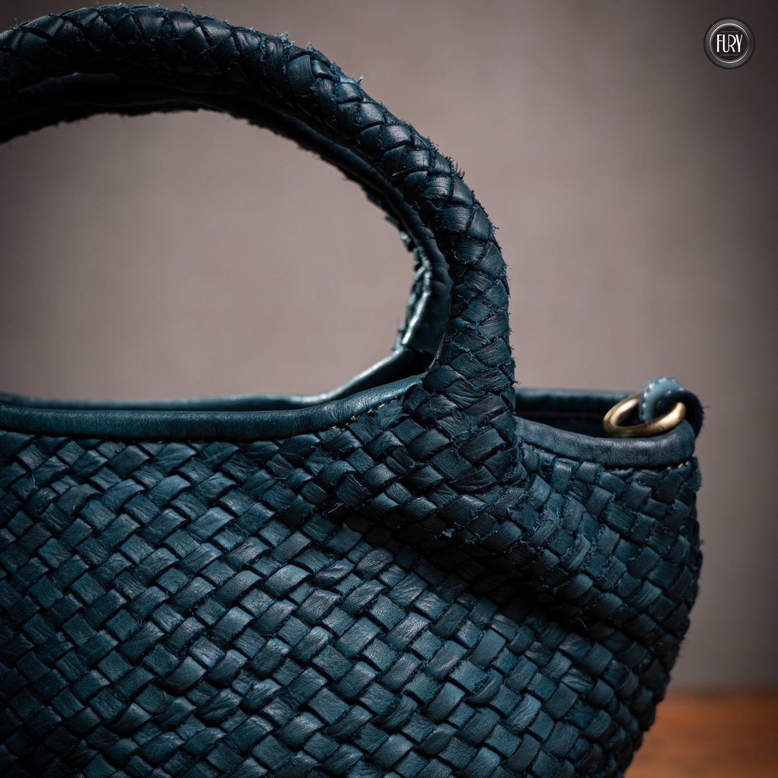 Borsetta Alba in pelle intrecciata - Fury