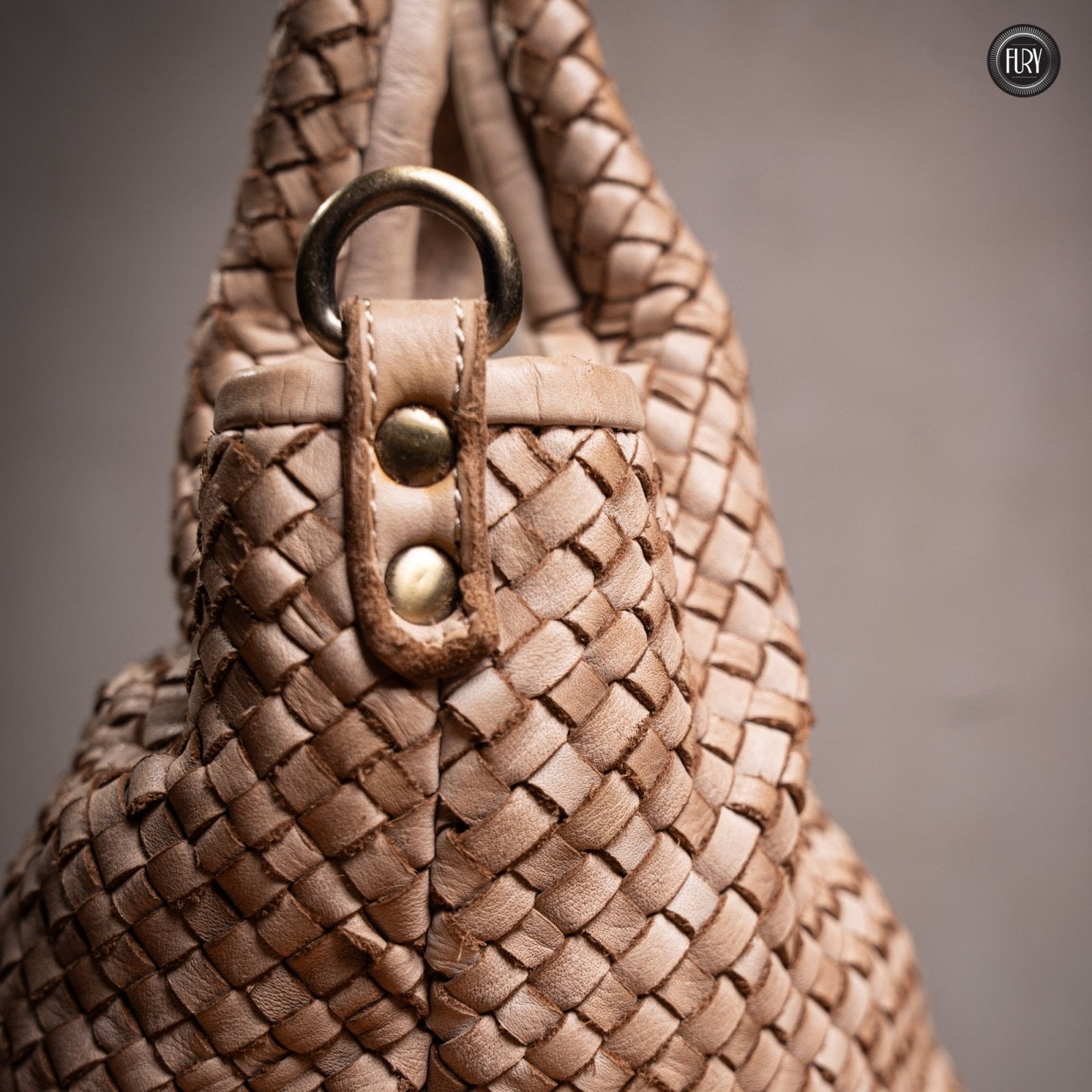 Borsetta Alba in pelle intrecciata - Fury