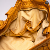 Virginia-Tasche aus gewebtem Leder