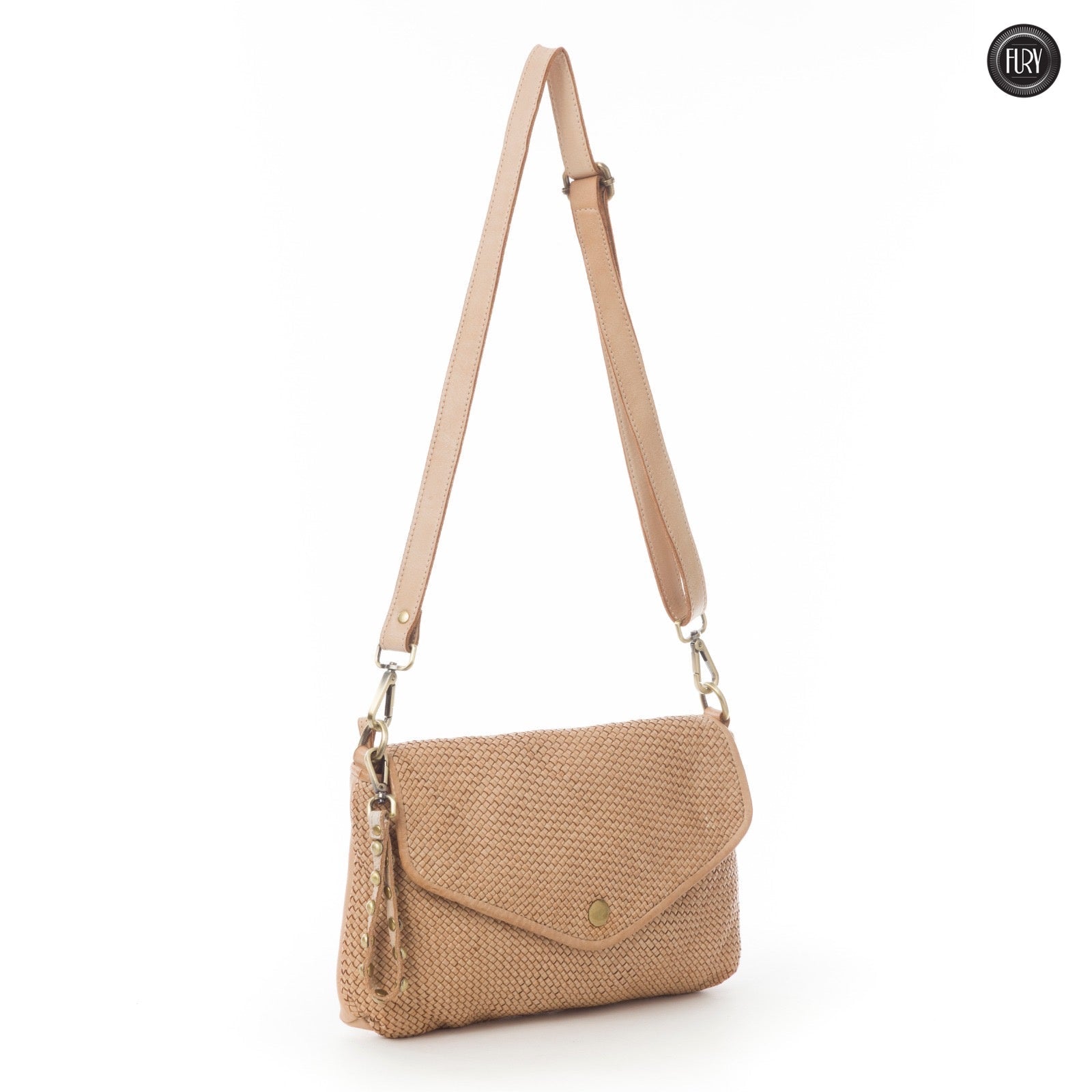 Pochette Sofia in pelle intrecciata - Fury