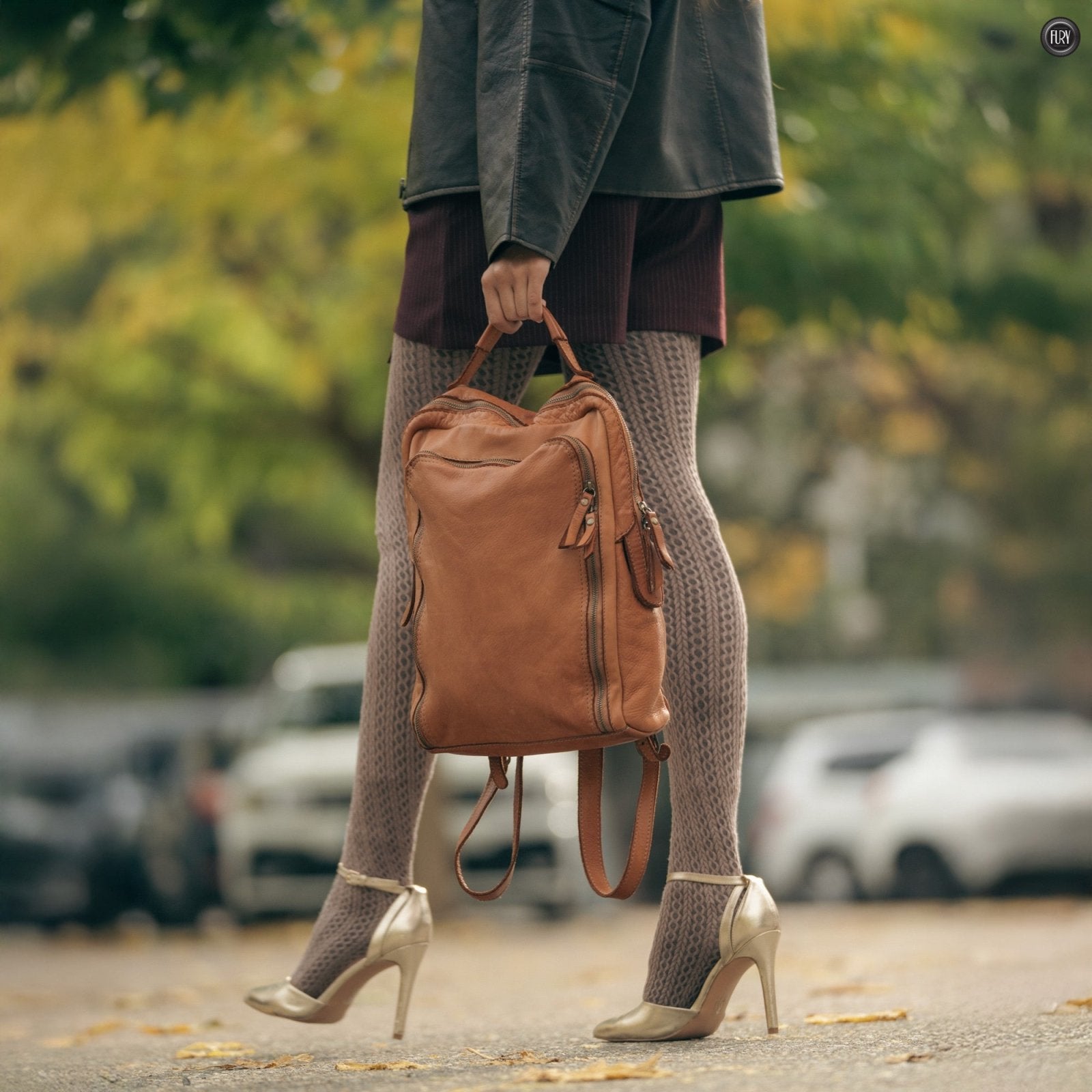 Zaino Arno in pelle - Fury