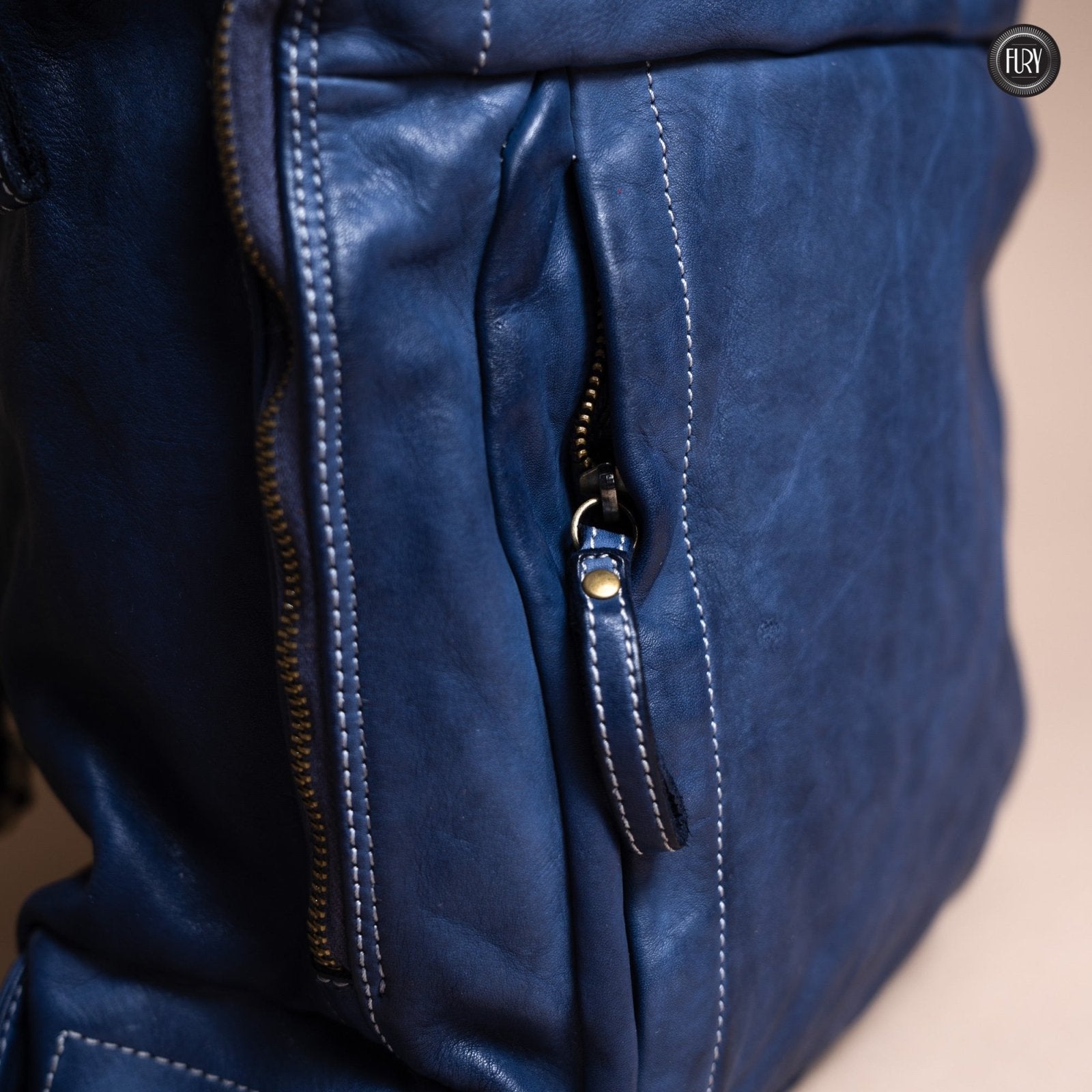 Zaino Daily unisex in pelle - Fury