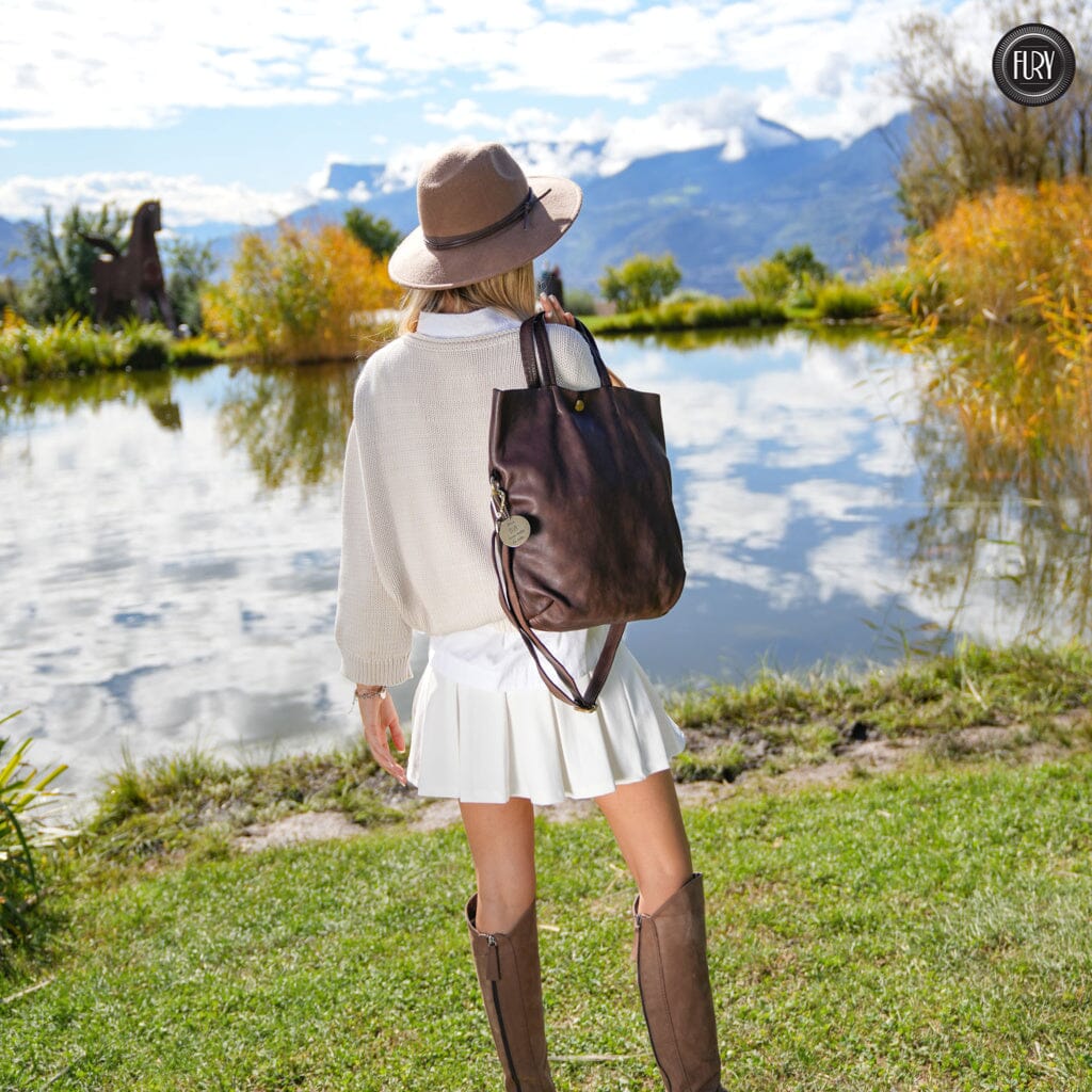 Borsa Aria in pelle - Fury