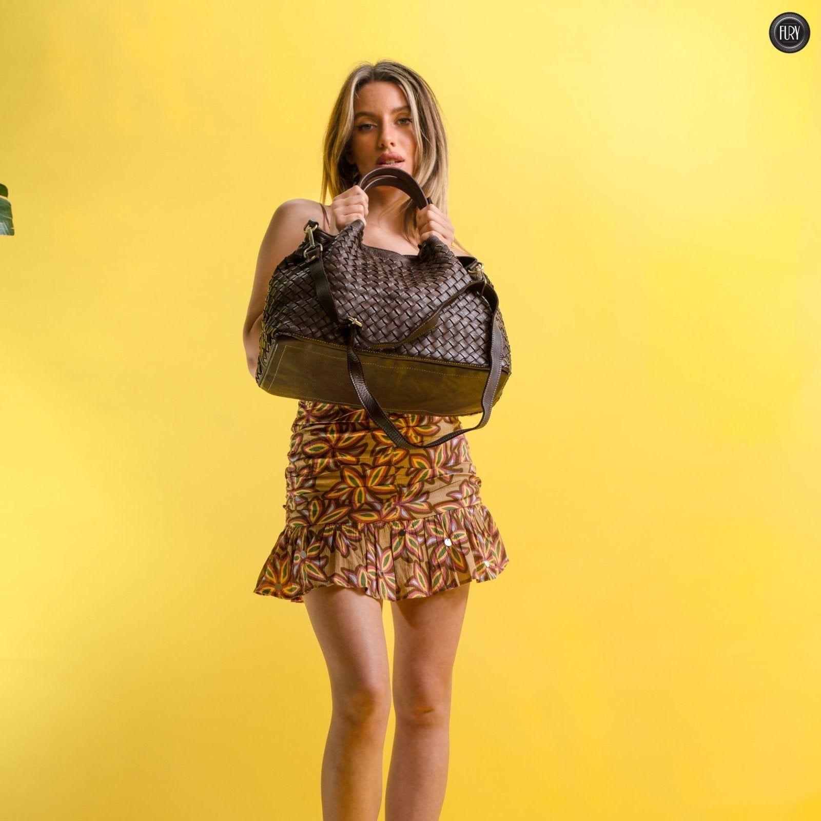 Borsa Caterina Maxi in pelle - Fury