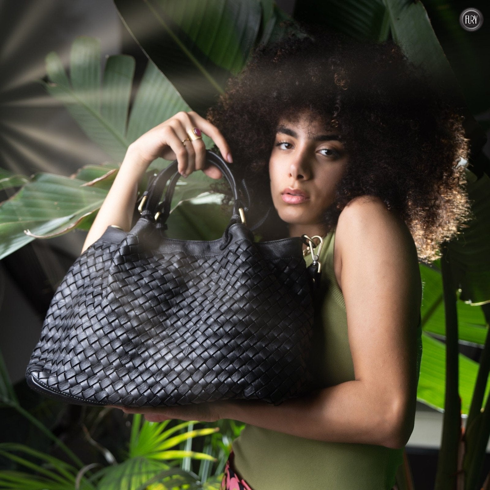 Borsa Caterina Maxi in pelle - Fury