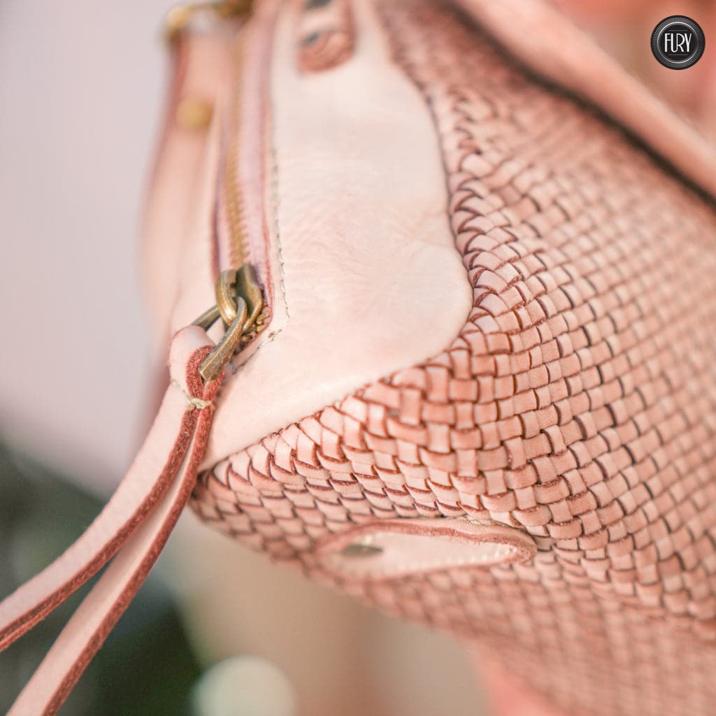 Borsetta Siena in pelle intrecciata - Fury