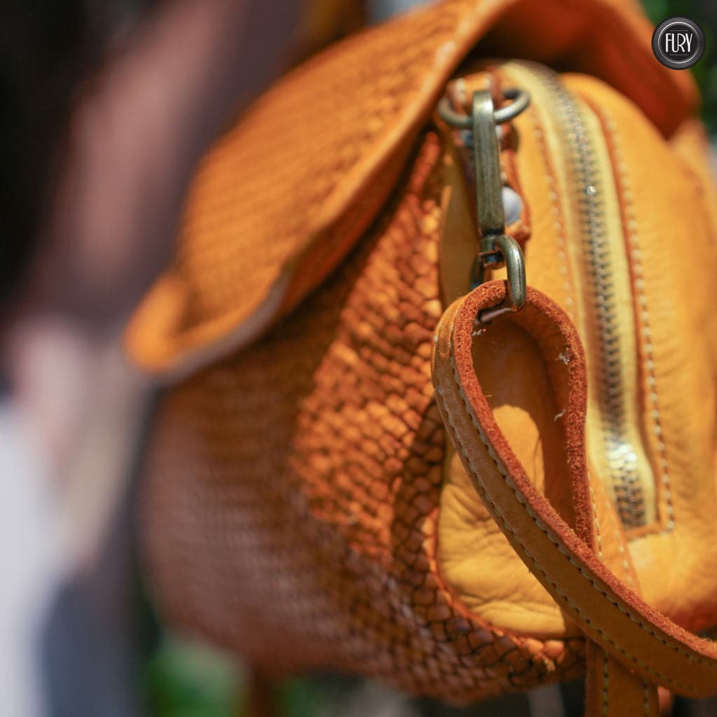 Borsetta Siena in pelle intrecciata - Fury