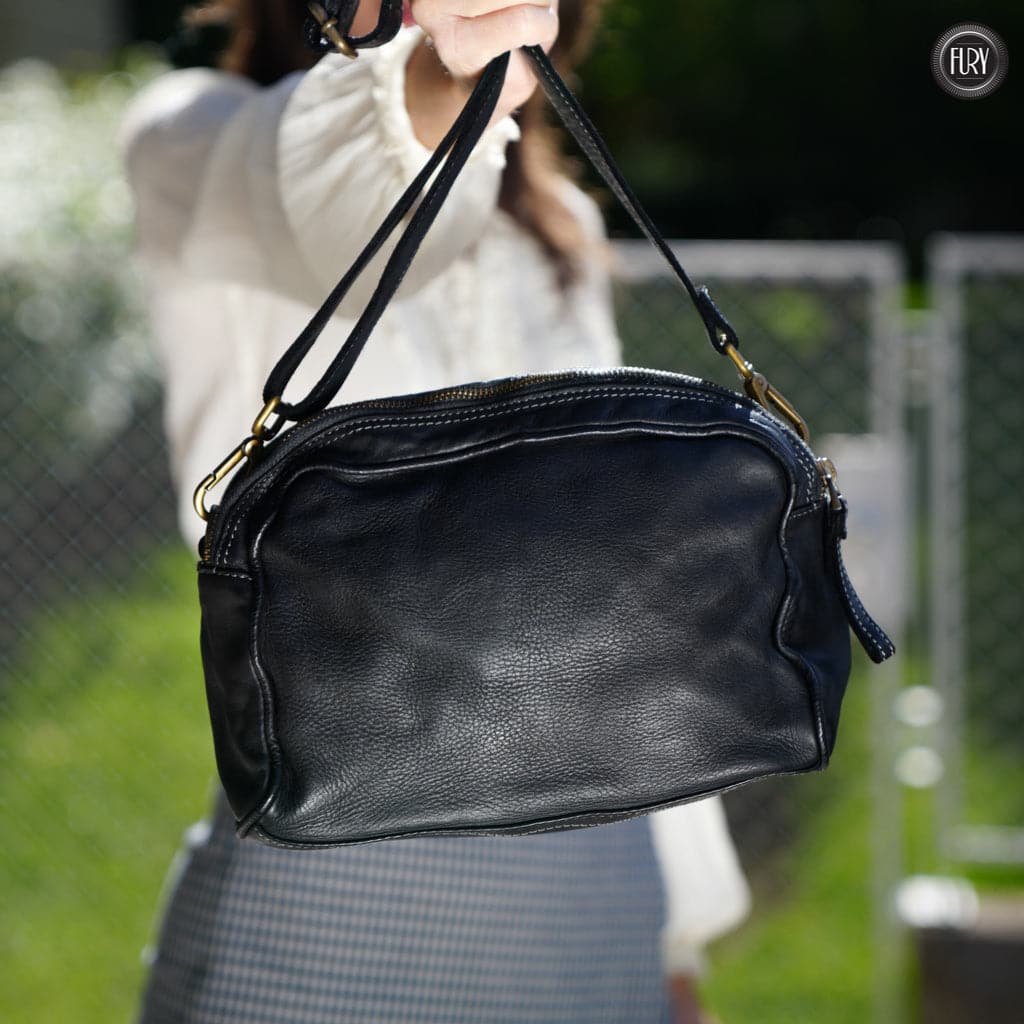 Pochette Isotta in pelle intrecciata - Fury