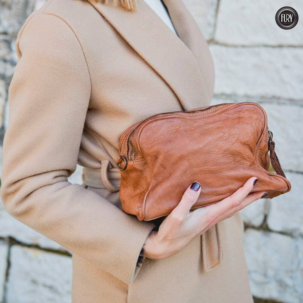 Pochette Isotta in pelle intrecciata - Fury