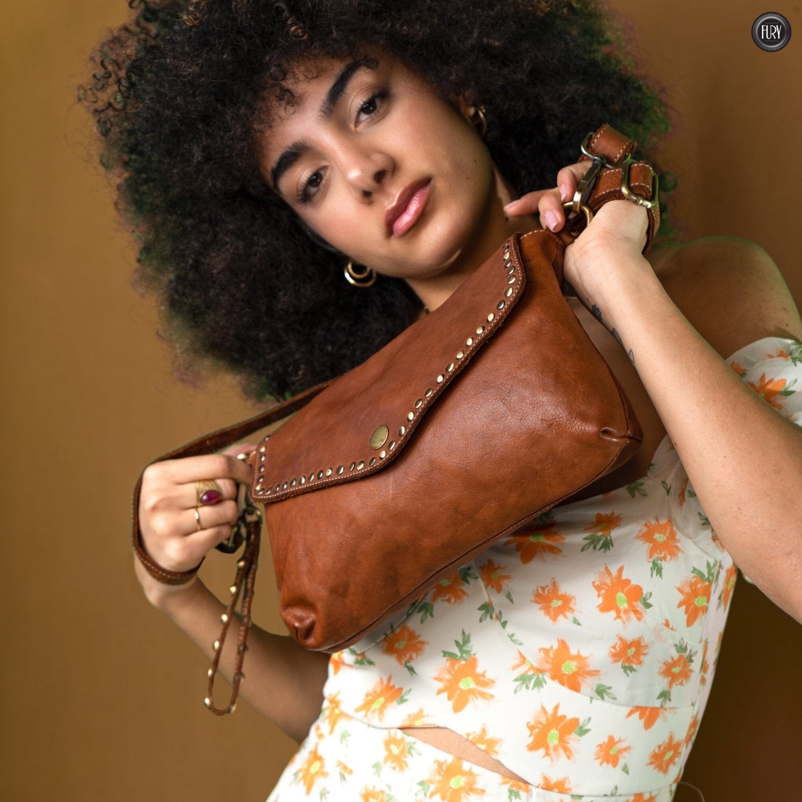 Pochette Sofia in pelle - Fury